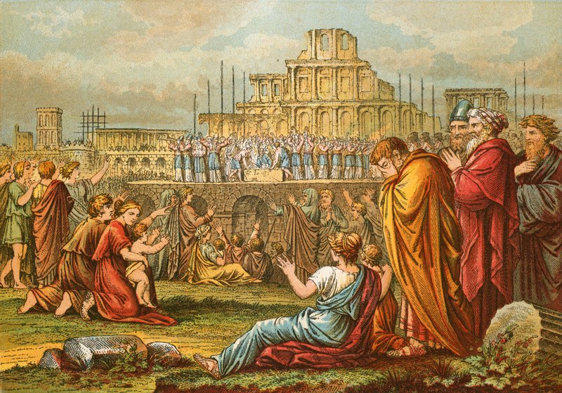 La reconstrucción del templo de English School