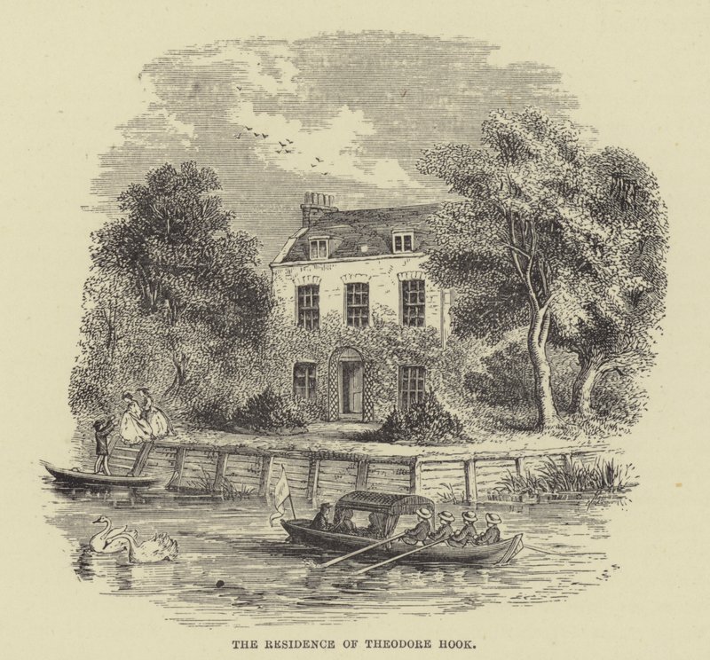 La residencia de Theodore Hook de English School