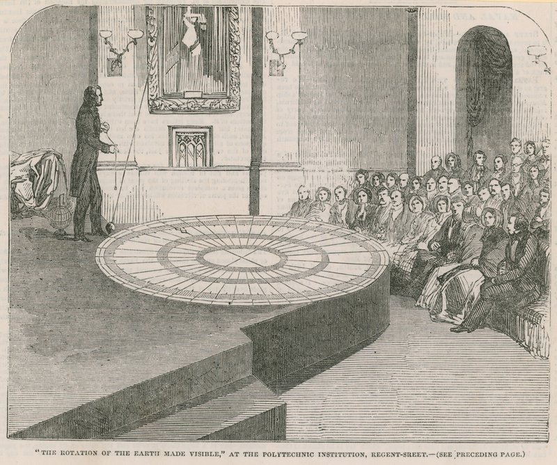 La rotación de la Tierra hecha visible de English School