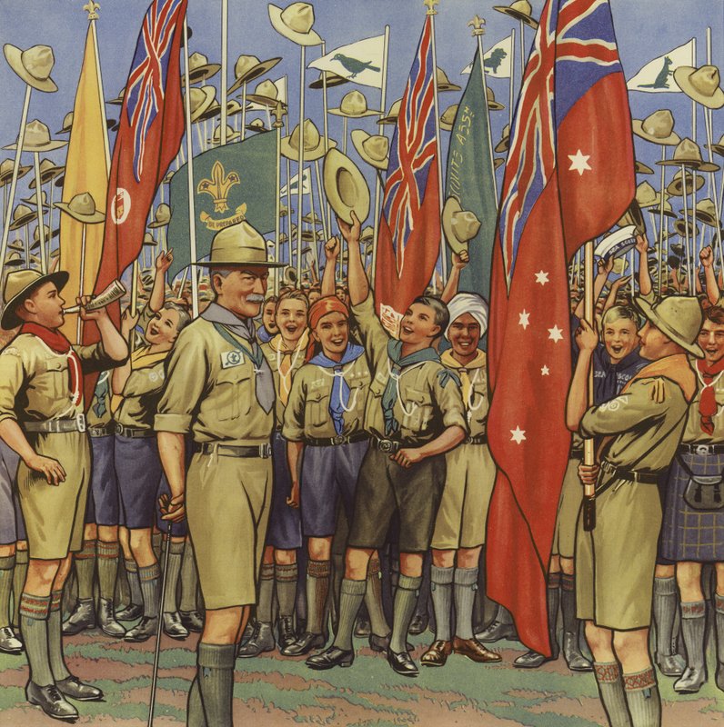 El jamboree de los scouts de English School
