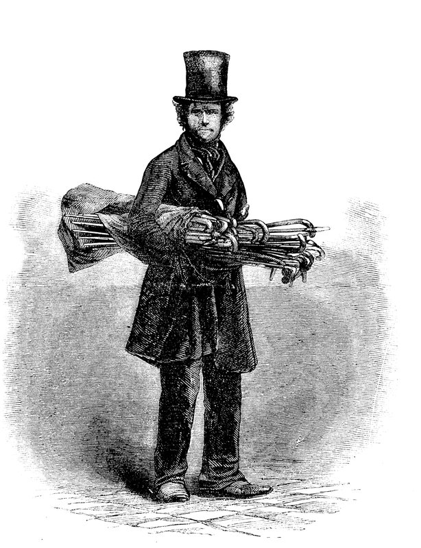 El vendedor ambulante de bastones de English School