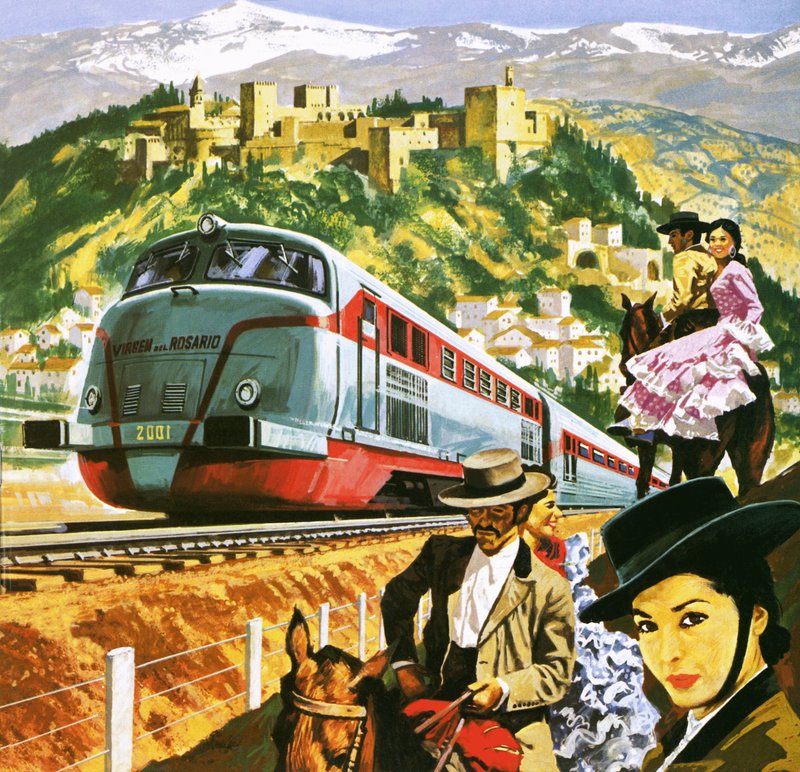 Los trenes en España de English School