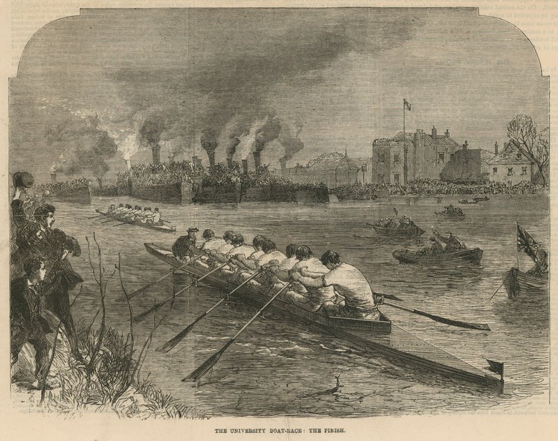 La carrera de botes universitarios de English School