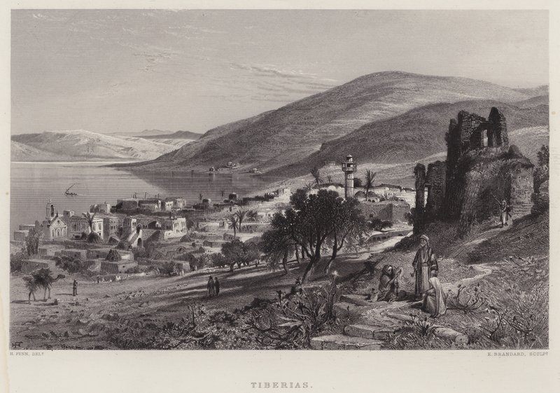 Tiberíades (grabado) de English School
