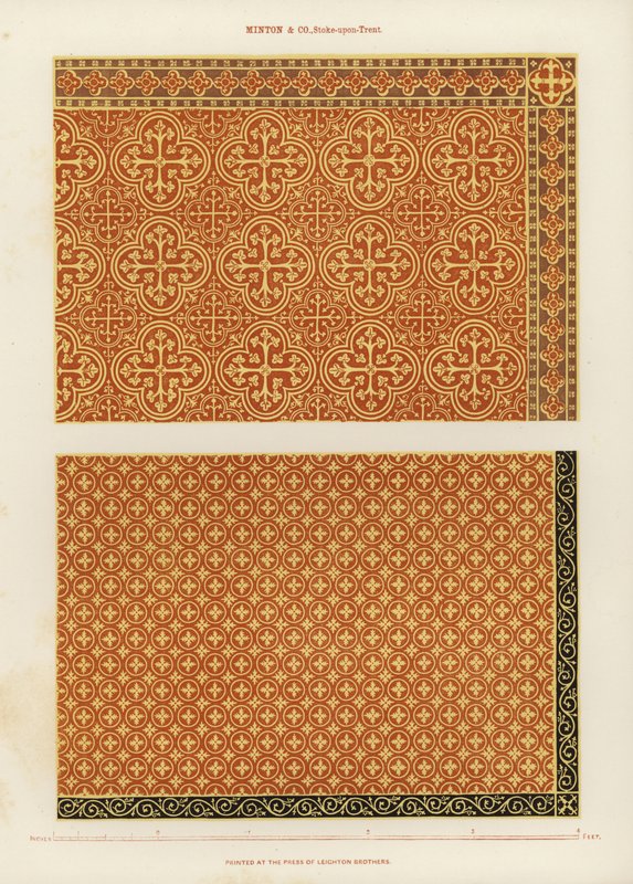 Diseños de Azulejos de English School