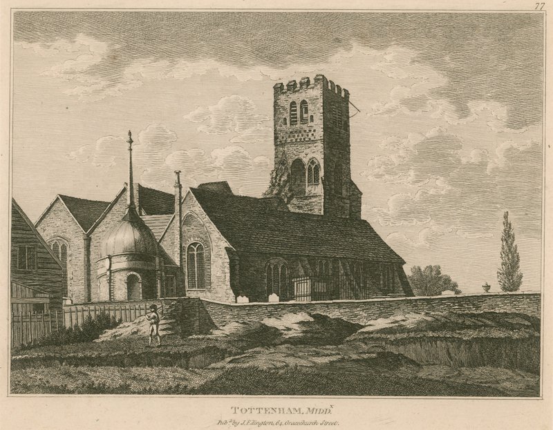 Iglesia de Tottenham, Londres de English School