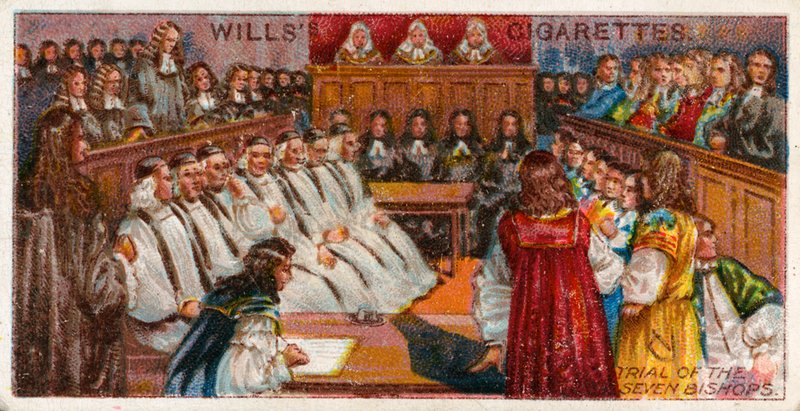 Juicio de los siete obispos de English School