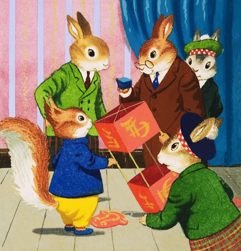 Tufty y cometa de English School