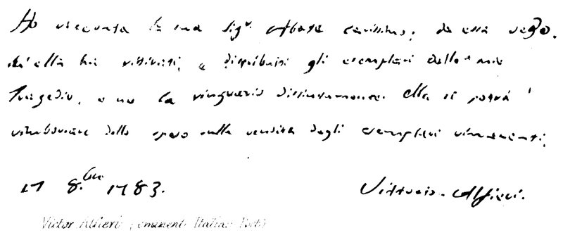 Victor Alfieri de English School