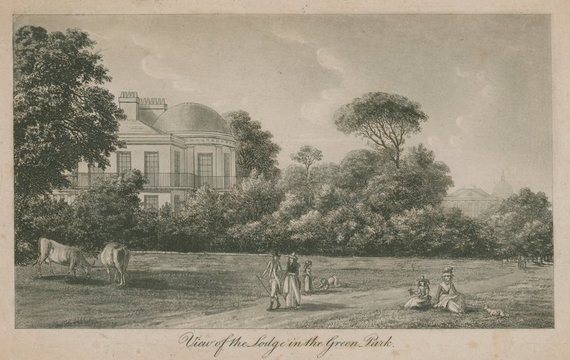 Vista de la cabaña en Green Park de English School