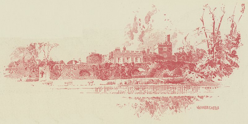 Castillo de Walmer (grabado) de English School