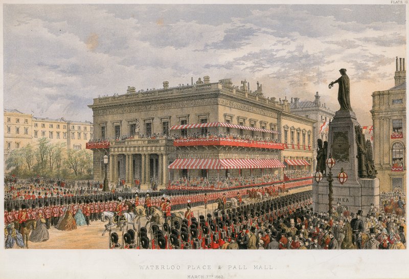 Waterloo Place y Pall Mall de English School