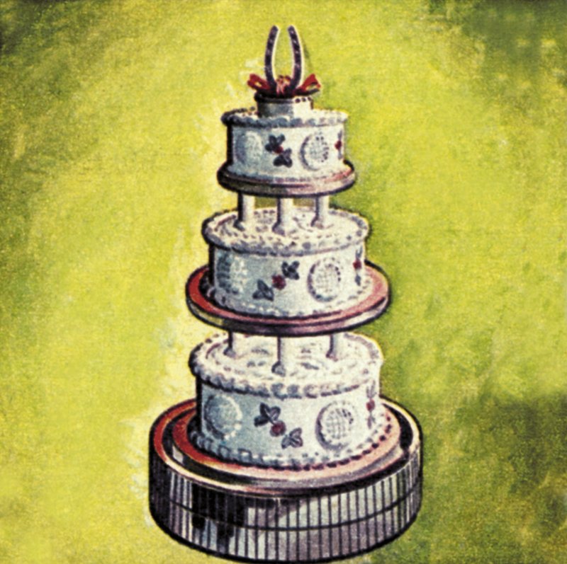 Pastel de bodas de English School