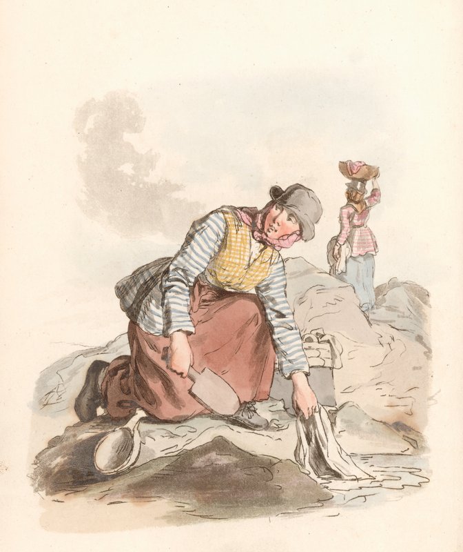 Mujer galesa de English School