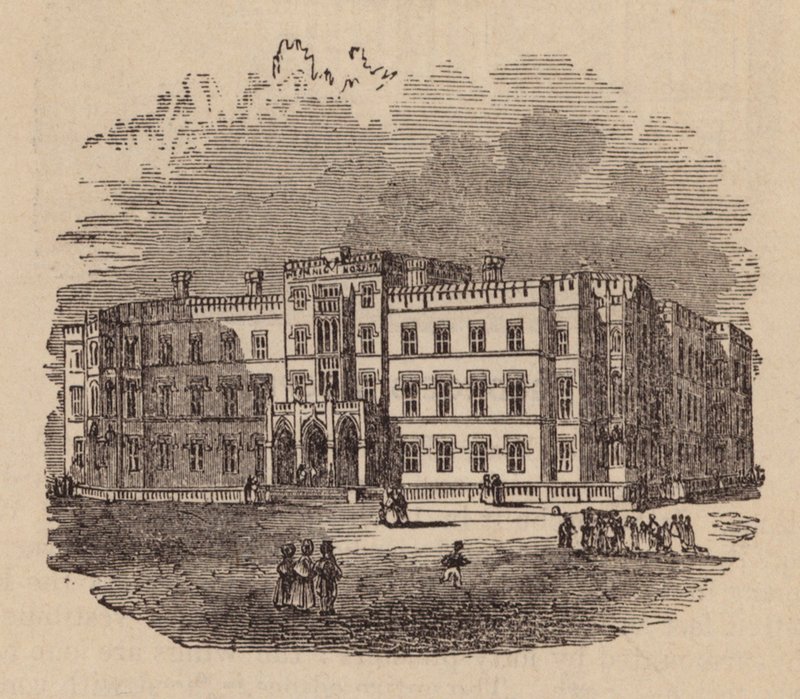 Hospital de Westminster (grabado) de English School