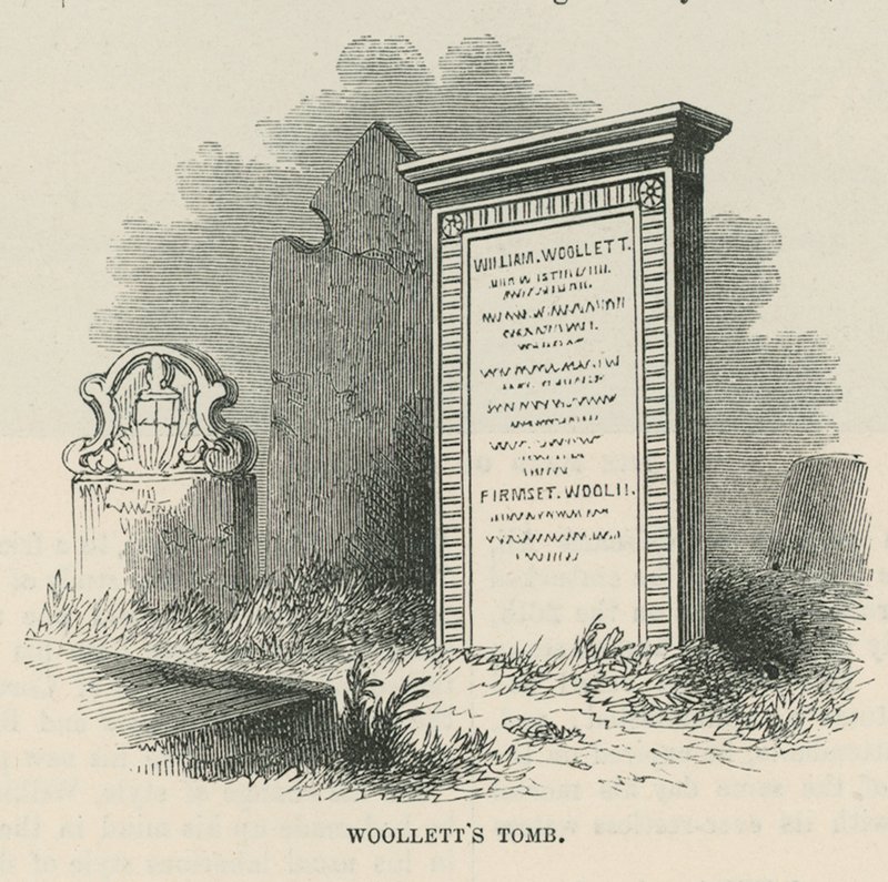 Tumba de William Woollett de English School