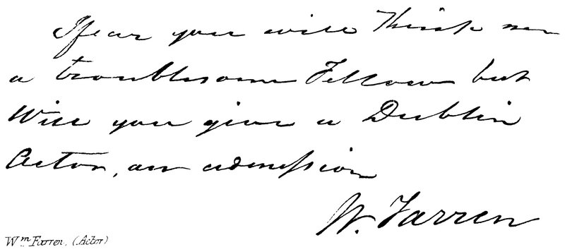 Wm Farren de English School