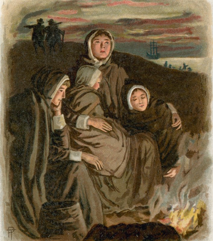 Mujeres de los Padres Peregrinos de English School