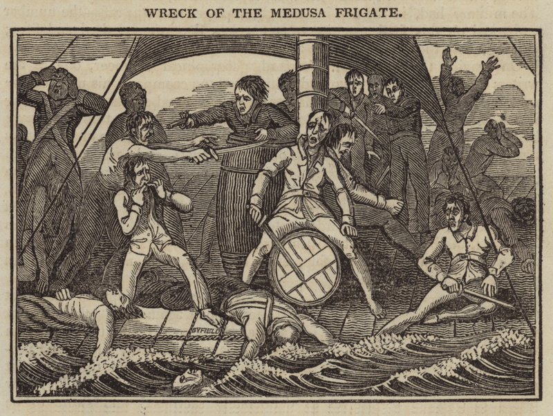 Naufragio de la fragata Medusa de English School