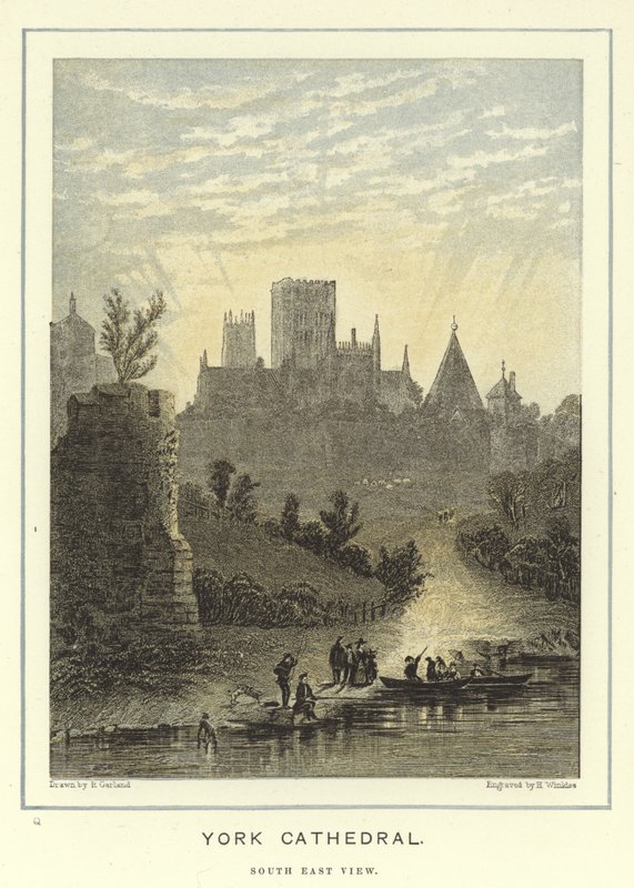 Catedral de York, vista sureste de English School