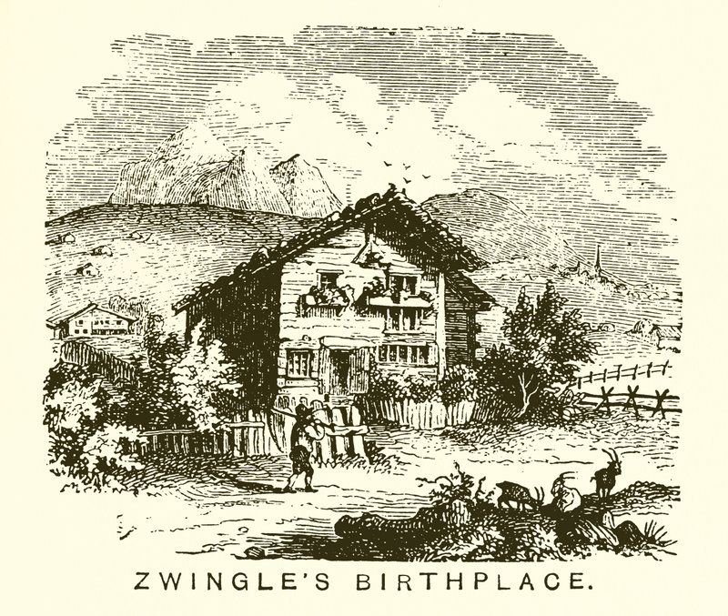 Lugar de nacimiento de Zwinglio de English School