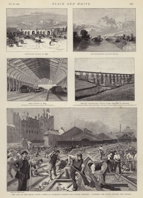 El Gran Ferrocarril del Oeste (GWR) de Enoch Ward