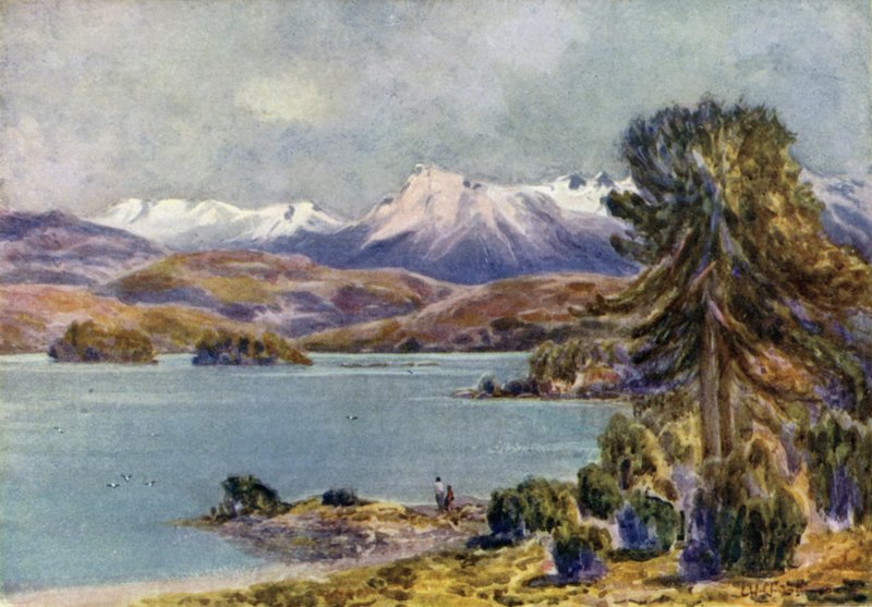Lago Moquhue de Ernest William Christmas
