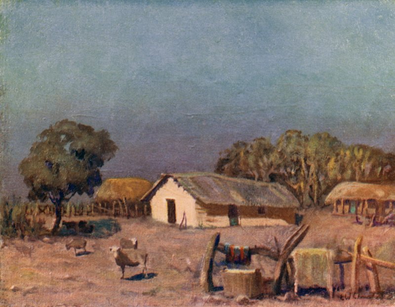 Rancho típico de Ernest William Christmas