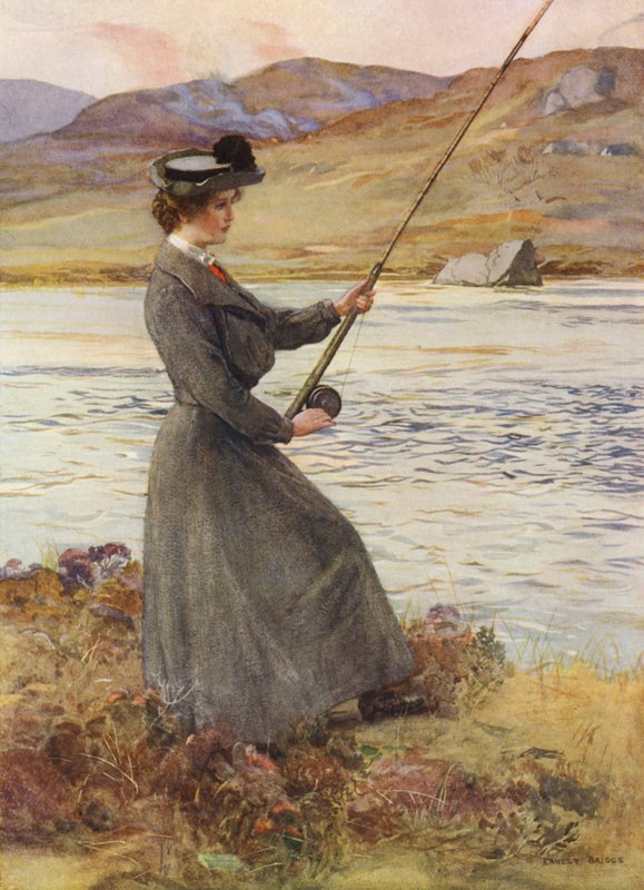 El arte amable (litografía en color) de Ernest Edward Briggs
