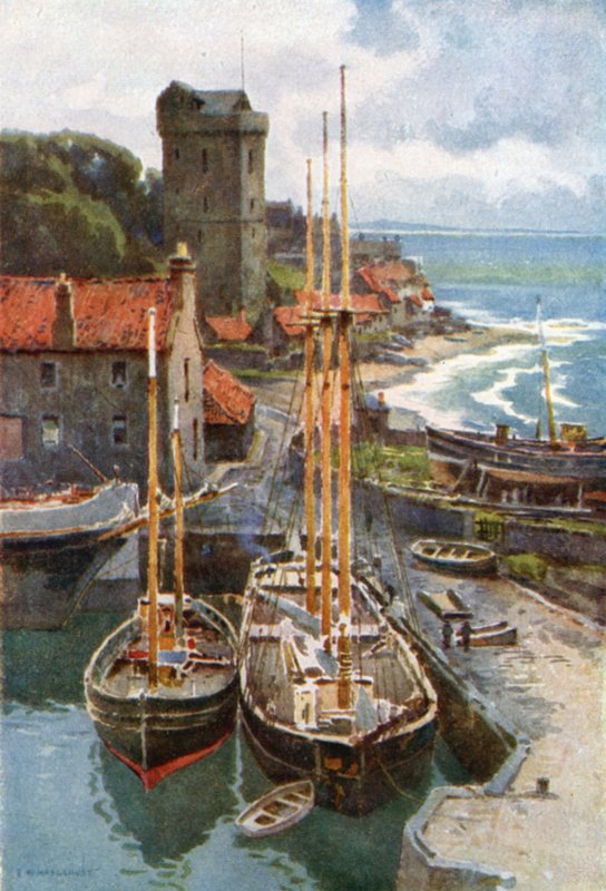 Dysart (litografía en color) de Ernest William Haslehust