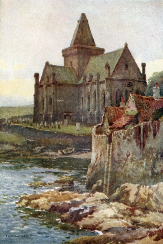 St. Monans (litografía en color) de Ernest William Haslehust