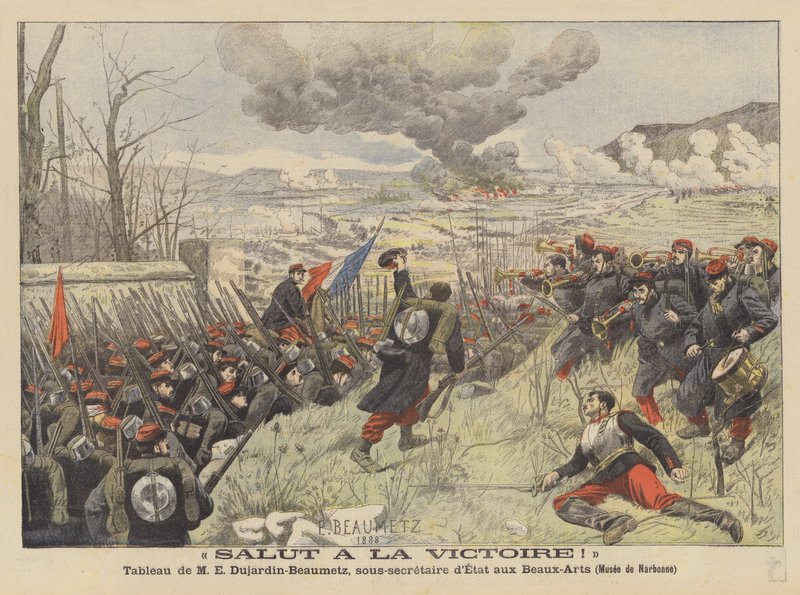 ¡Saludo a la Victoria! de Etienne Dujardin Beaumetz