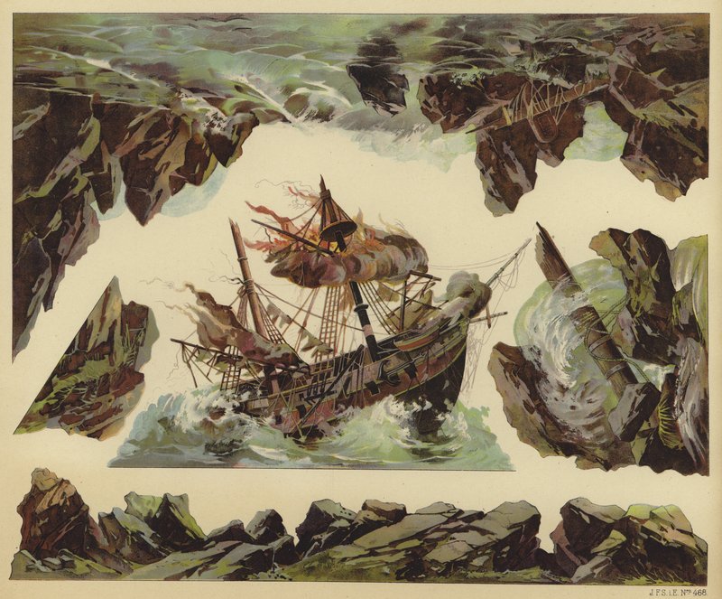 Escena de naufragio de European School