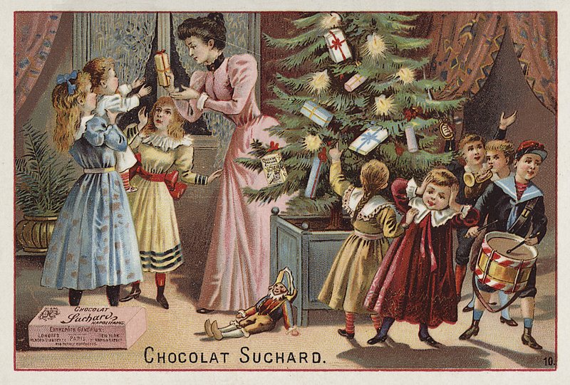 Chocolates Suchard en Navidad de European School