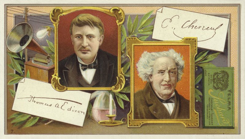 Thomas Edison y Eugène Chevreul de European School