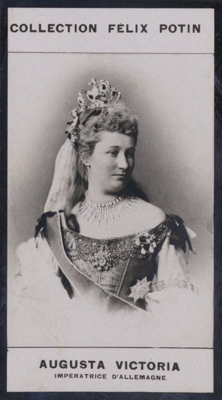 Augusta-Victoria, Emperatriz de Alemania (1858) de European Photographer