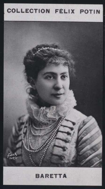 Blanche Baretta-Worms (1855) de European Photographer