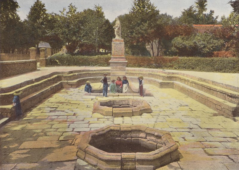 Fuente milagrosa en Sainte-Anne d