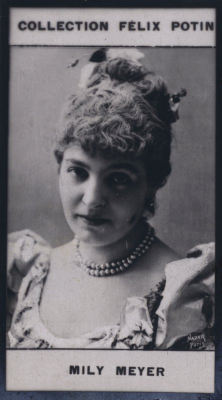Madame Emilie Mily-Meyer (1860) de European Photographer