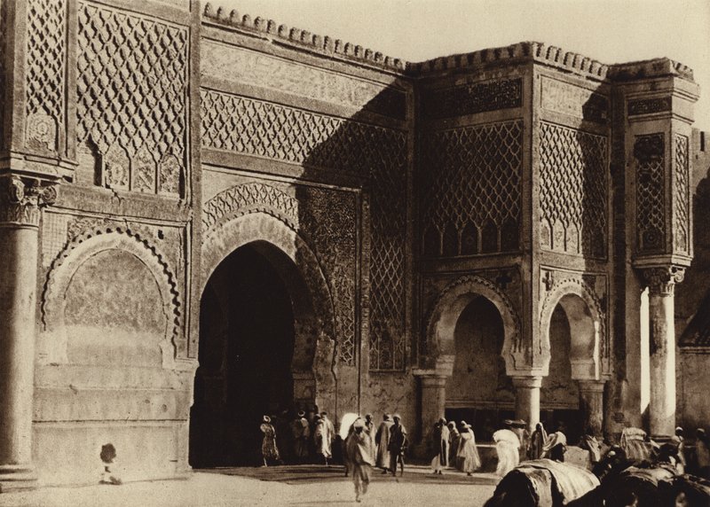 Meknes, Puerta del Palacio, Bab Mansour de European Photographer