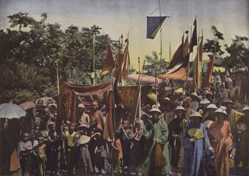 Procesión de una Congregación China de European Photographer