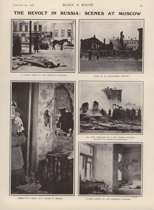 La Revuelta en Rusia: Escenas en Moscú de European Photographer