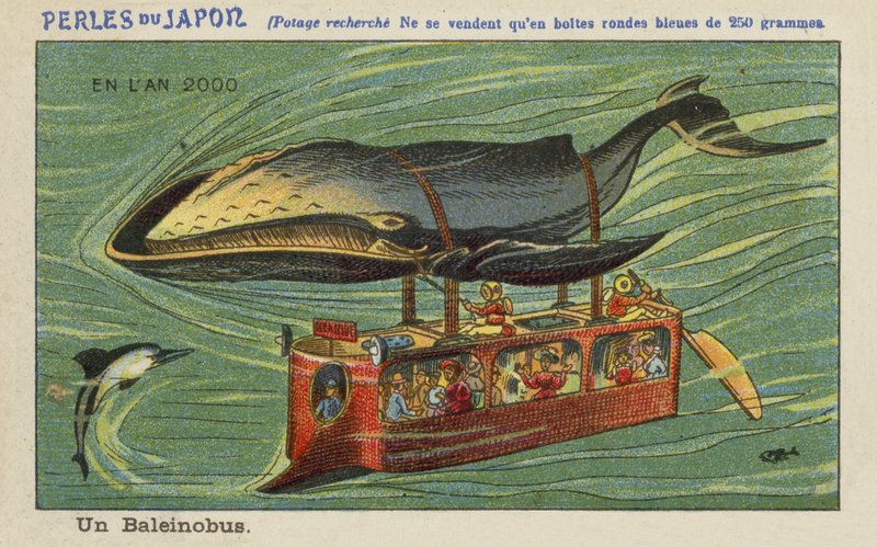 Un autobús ballena en el año 2000 de European School