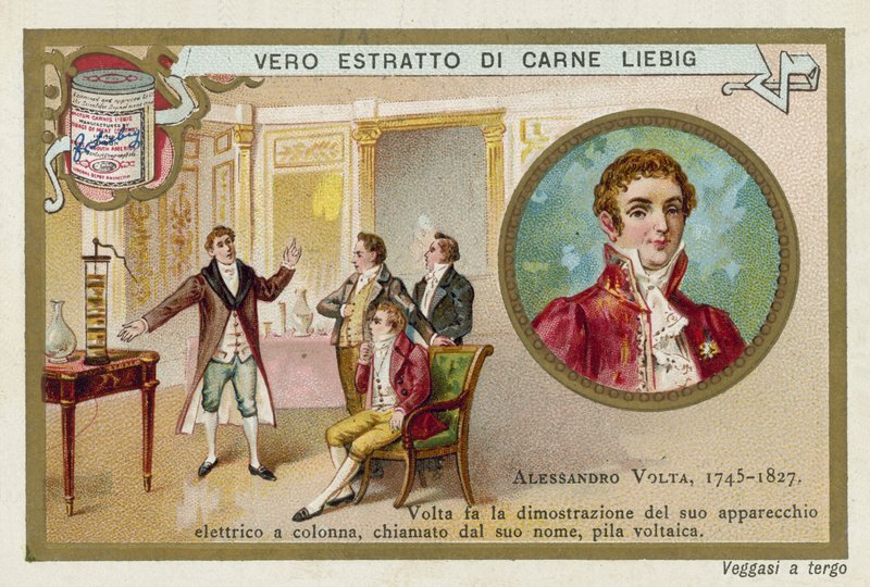 Alessandro Volta, físico italiano de European School