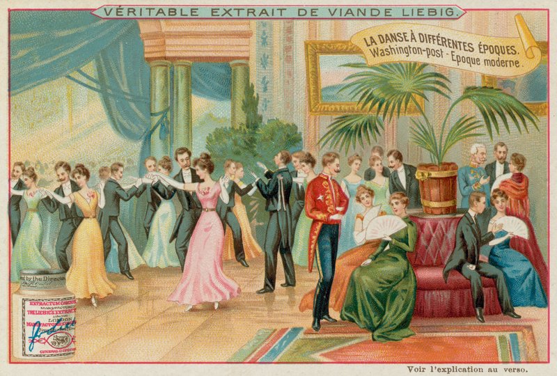 Danza americana en los años 1900 de European School