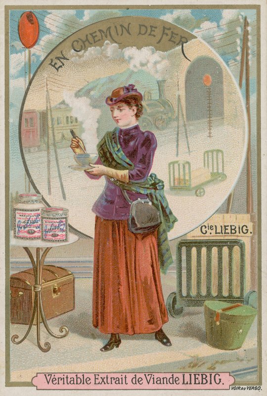 En una estación de tren de European School