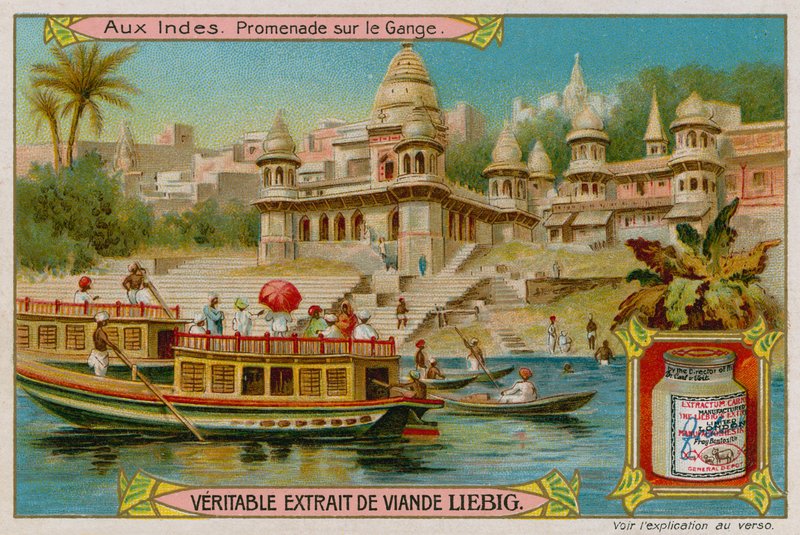 Barcos en el Ganges de European School