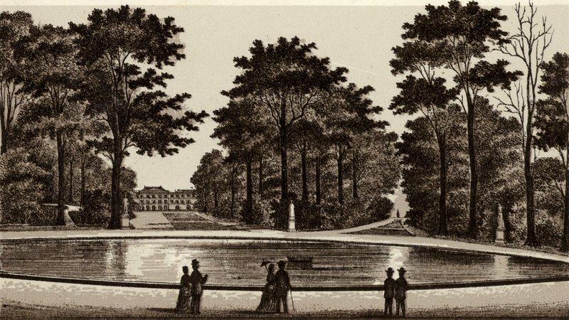 Bruxelles: Vue du parc de European School