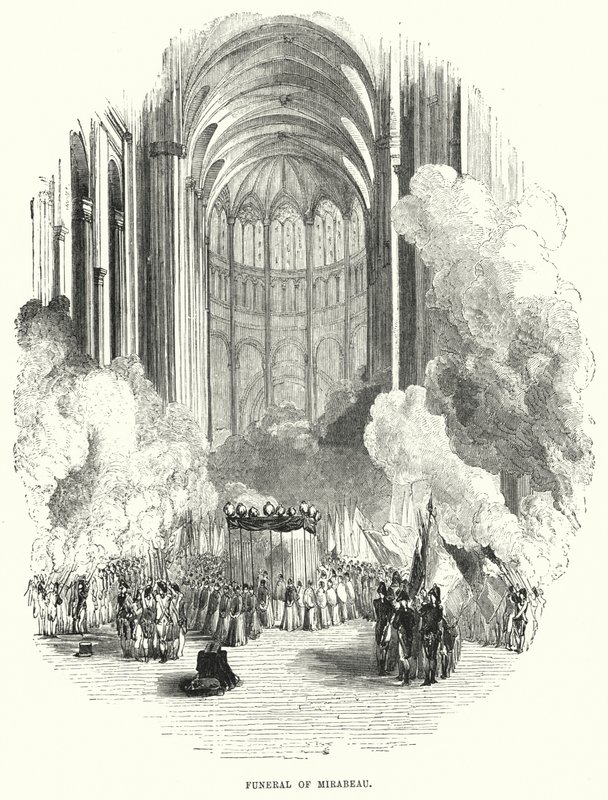 Funeral de Mirabeau de European School