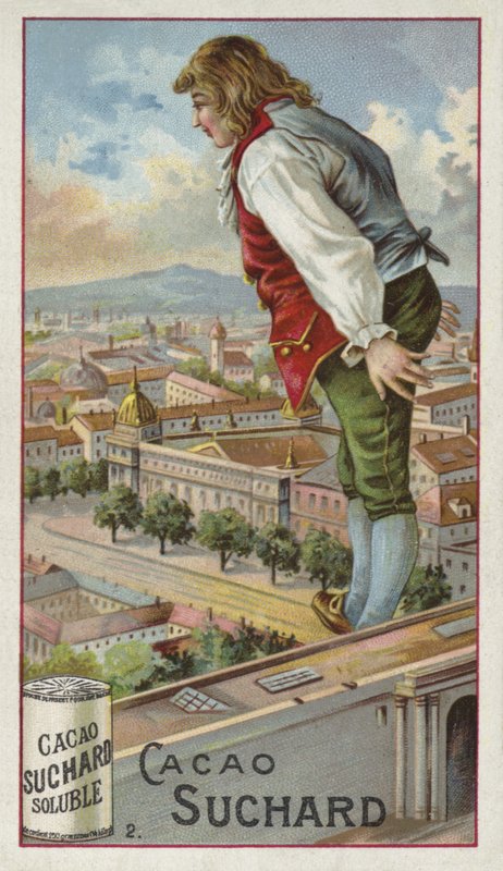 Gulliver explorando la ciudad de Liliput de European School